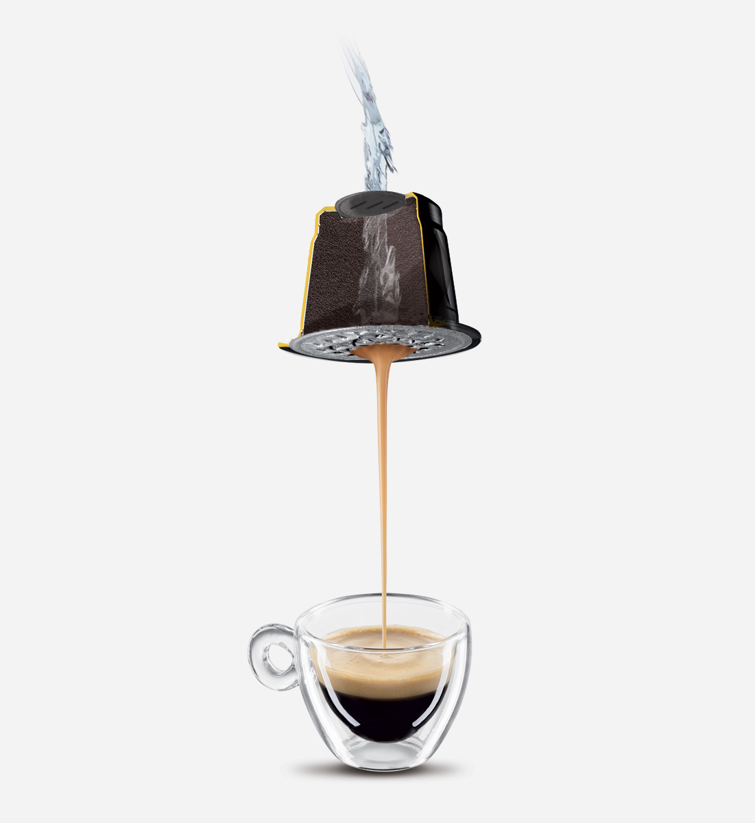 CAPSULA 10mm self-protected - caffè - Compatibile Nespresso
