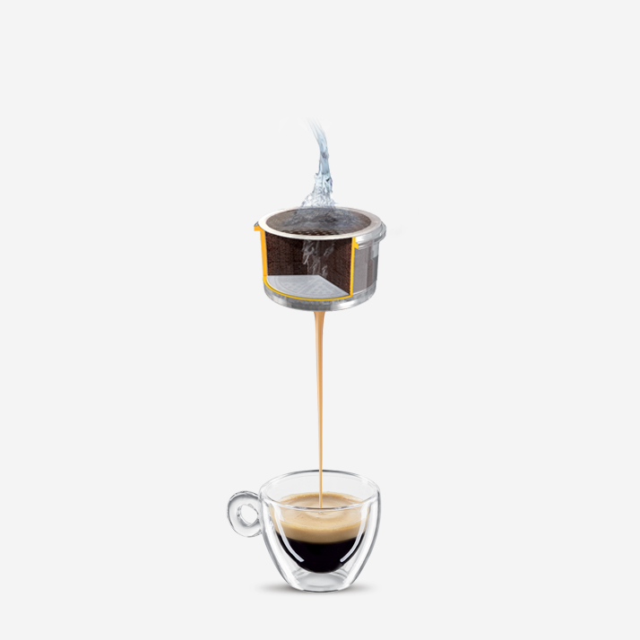 Capsule BASIC+ café - COMPATIBLE LAVAZZA